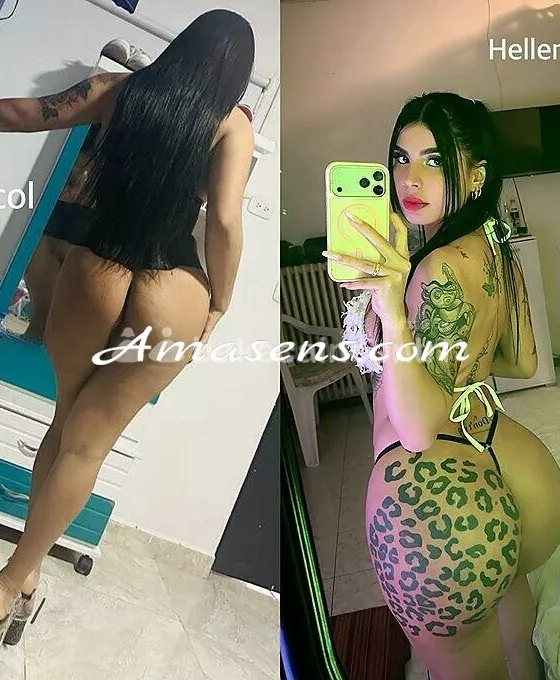 escort.it - PRIMA VOLTA A MANTOVA💟COPPIE DI TRANS:NICOL ED HELLEN💟ATTIVE GIOCHERELLONE DOTATE E SEMPRE CARICA FOTO REALE💯%