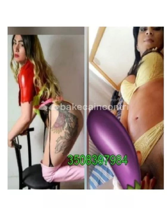 escort.it - 🔥 COPPIA DI TRANS CAVALLE SOLO ATTIVE PIENE DI SPERMA FOTO REALI SENZA FREGATURA🍆💦2 CAZZI DOPPIA SBORRATA, UNA IN CULO UNA IN BOCCA, 24/24