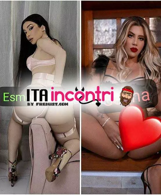 escort.it - ESMERALDA XL E SASHA XL TRANS 😋 TUTTE DUE PER VOI, CI METTIAMO IN GINOCHIO MENTRA UNA TI SUCHIA LA ALTRA TI LECCA IL CORPO, ""CI SCOPI TUTTE E DUE!!