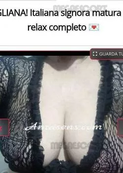 escort.it - Anna Donna Matura Italiana Completa